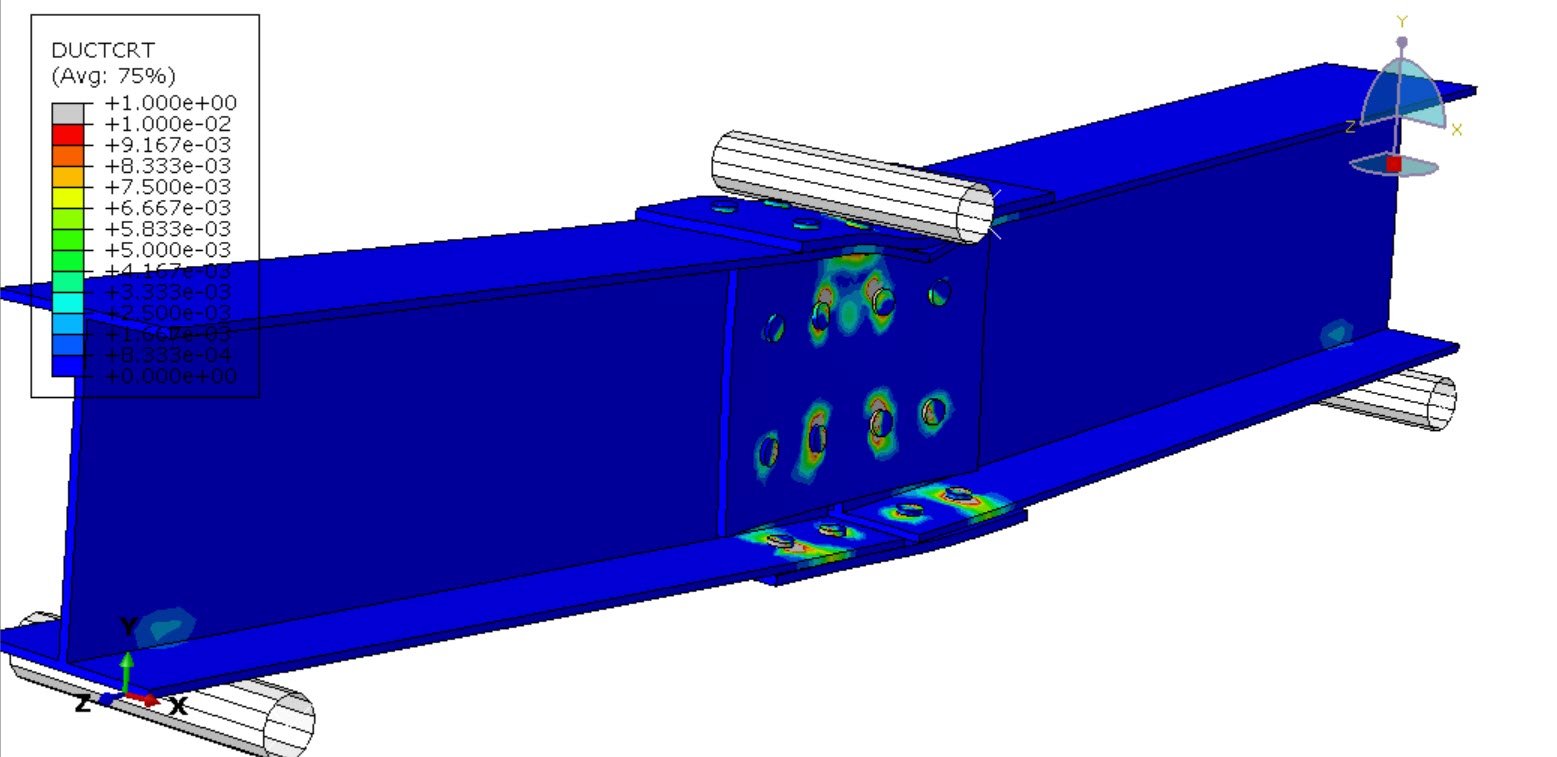 Bolted Splice in Dynamic Bending: Three-Point Test Guide | ED