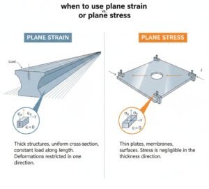 plane stress vs plane strain