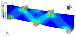 Timber fracture analysis using XFEM in Abaqus
