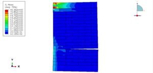Masonry wall analysis under seismic and shear loading in Abaqus